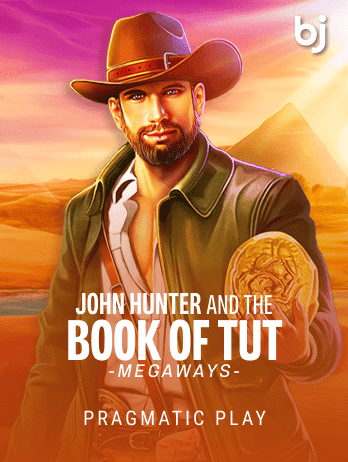 John Hunter and the Book of Tut Megaways game cover